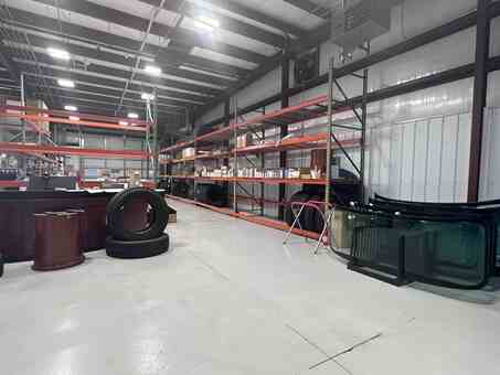 Parts storage area at Trucker Heaven